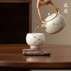 Guochao Palace Museum Cultural Creativity Five Famous Kiln Tea Set Teacup Gift Box Set Gifts for Elders and Foreign Clients