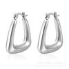 Stainless Steel Chunky Hoop Earrings for Women Teen 18K Gold Plated Hypoallergenic Thick Huggie Hoop Jewelry for Christmas Gifts