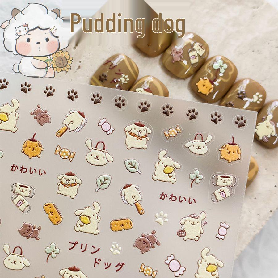 

Милі 3D рельєфні наклейки на нігті для дітей з тримачем для ручок Pompompurin та декором для камери телефону Yellow Pompompurin [1 piece] + Exquisite Packaging