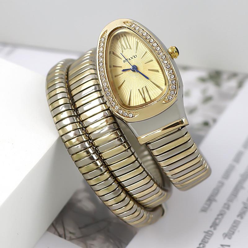 Snake Watch, Women s Niche Bracelet Watch, Creative Quartz Watch, Personalized Bracelet Watch
