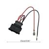 Speaker Connector Harnesses for Passat Seat Polo Scirocco Car Audio CD Player Wiring Harness Replacement