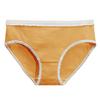 Women's Antibacterial Pure Cotton Breathable Mid-Waist Plus Size Cute Triangle Panties