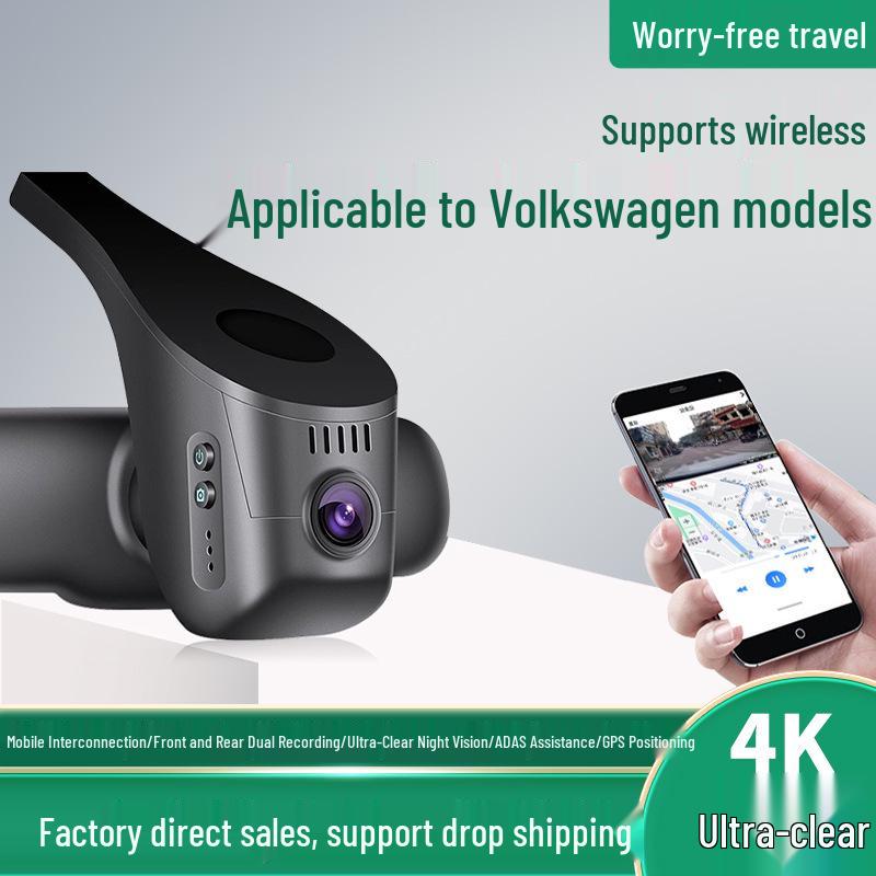 

Volkswagen Автомобильный видеорегистратор 4G Беспроводной для Passat, Magotan, Touron, Tiguan, Bora, Golf No Card (Memory Card Needed)