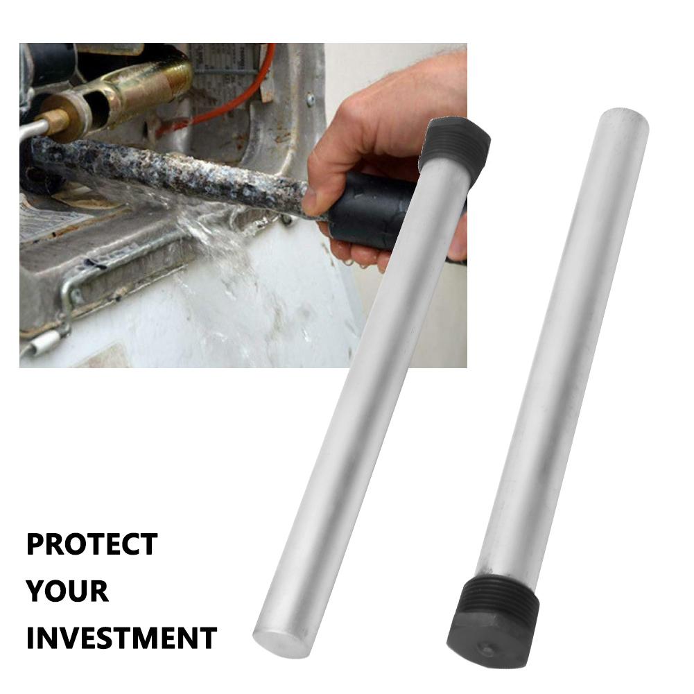 2 st NPT34 21*235mm Varmvattenberedare Magnesiumlegering Anodstav Korrosionsskydd Magnesiumstav
