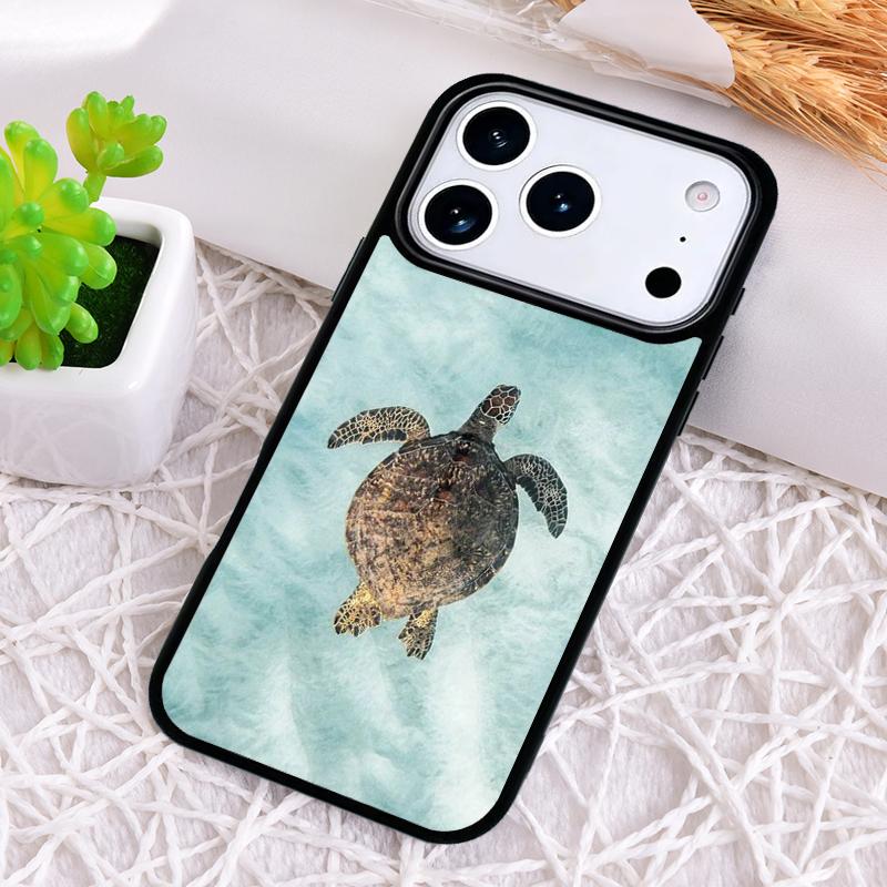 

warming green turtles soft Shockproof Phone Case for iPhone 17 Air 16e 15 11 12 14 13 Pro Max Cover Coque iPhone 11 Pro