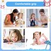 1/3pcs Silicone Mini Multifunctional Non Slip Food Grade Fine Motor Tweezer Tongs For Boys Girls Daily Use Gift