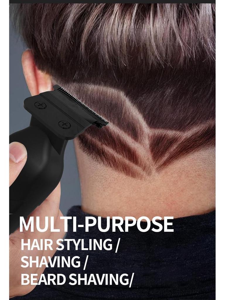 2024 Advanced Electric Hair Clipper: Smooth for Oily Hair, Long-lasting Battery, Adjustable Speed, No Lag