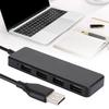Hub HighSpeed USB3.0 Splitter Laptop 4Port UltraThin Expansion Portable Blue Light