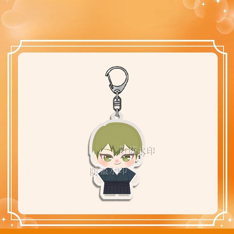 5cm Périphériques Anime Satoru Gojo Porte-clés Acrylique Yuji Itadori Accessoire de Sac Choso Statue Megumi Fushiguro Pendentif Acrylique Jouet