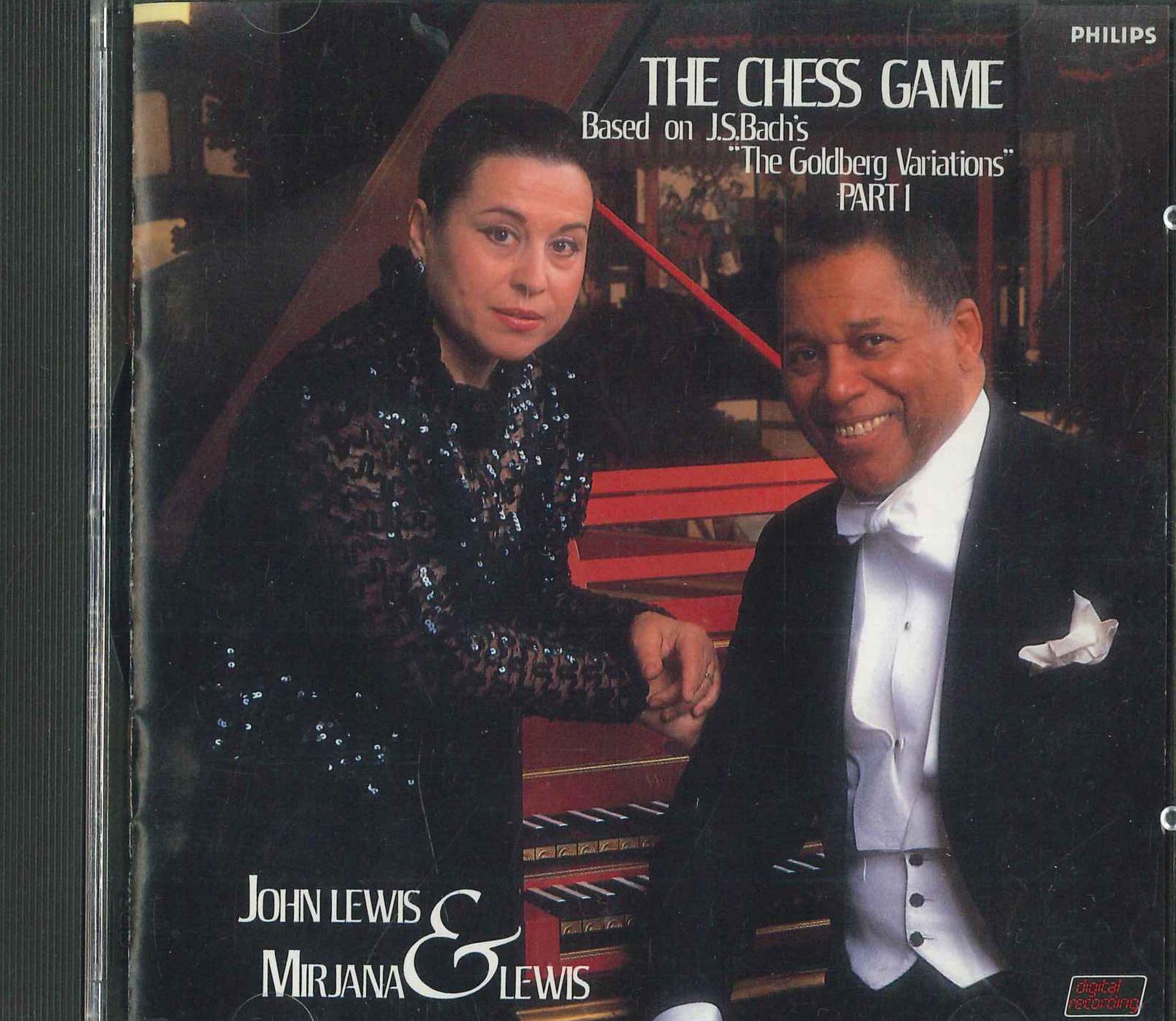 

CD JOHN LEWIS MIRIANA LEWIS J S Bach Goldberg Variations Part 1 32JD10001 Philips 1987 Japan Classical Used