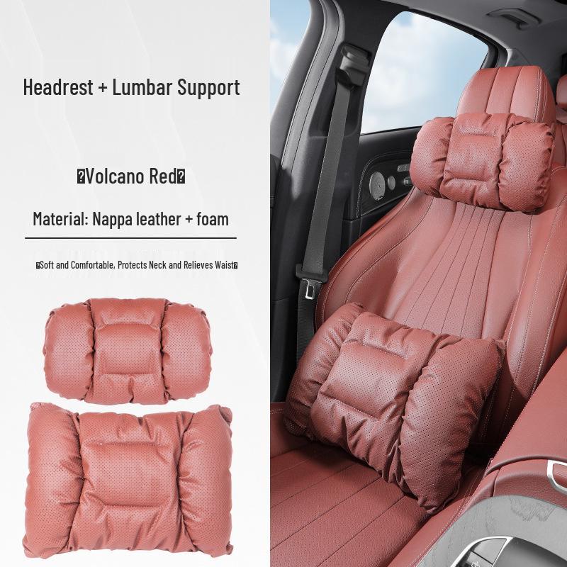 Compatible Car Neck Pillow & Lumbar Support for Trumpchi Models: Yingbao GS3/GS4/GS8, M8/M6.
