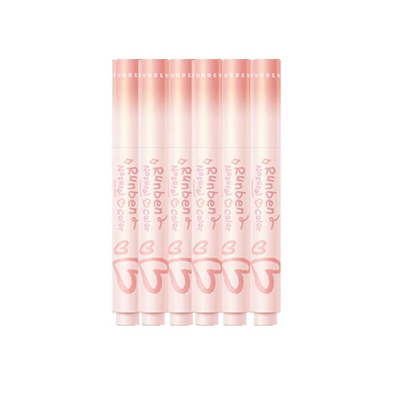 Runben Natural Cherry Tinted Lip Balm (6-Pack)