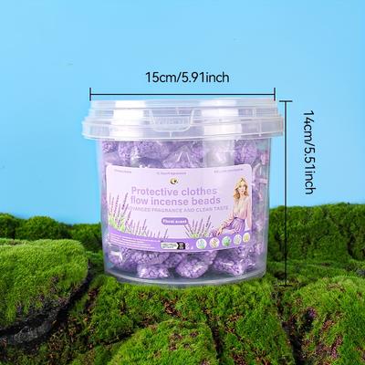 1 Box 200 Pieces Colored Floral And Fruity Scent Beads Suitable for Laundry -Long-Lasting Fragrance,Multi-Purpose Fabric Cleaner