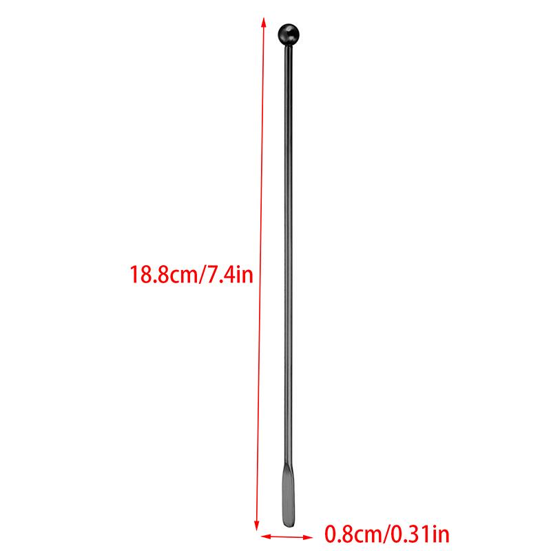 304 Edelstahl Kaffeerührstab Bar Saft Rio Cocktail Kreativer Mixerstab Champagner Swizzle Sticks
