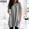 Women's Fashion Casual Summer Spring Solid Color Print Short Sleeve O-Neck Blouses & Shirts