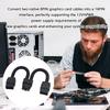 Computer Motherboard Extension Cable 2x 8Pin To 16Pin Splitter Extension Cable For 3090Ti 4070Ti 4080 4090 Graphics Card