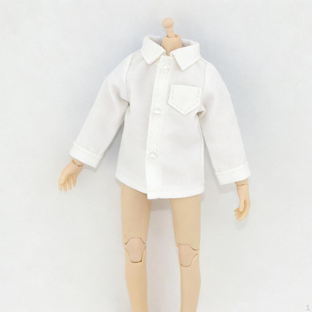 1/ Figure Clothes ,Miniature Shirt, Photo Prop Doll Costume Accessories for 6" Male Figures Body