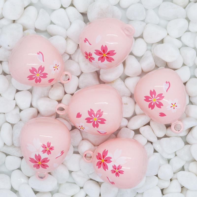 Japanese Closed Water Piano Pink Water Tone Bells Healing Pendants