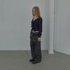 LCDC™ Belted Tailored Trousers_Checked (Brown)