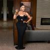 Women's Fashion Sexy Lace Backless Spaghetti Strap Dress with Brooch