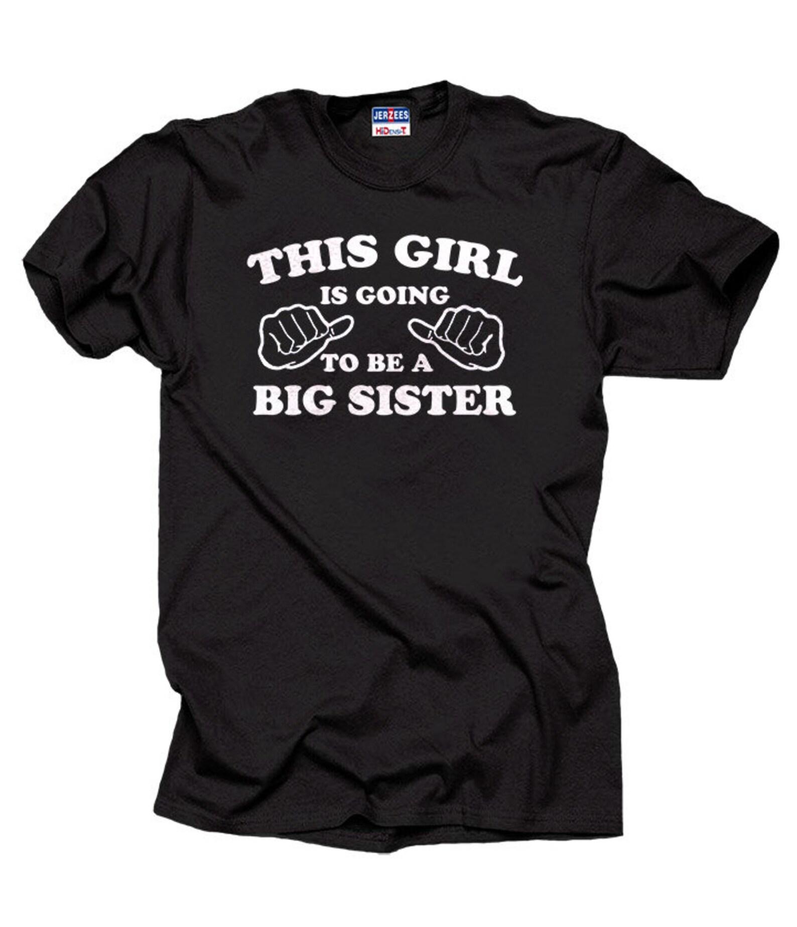 Future Big Sister T-Shirt: Baby Announcement Gift M