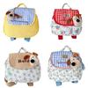 Backpack Checkered Dog Childrens Animal Pattern Bag Parentchild Mommy Bag