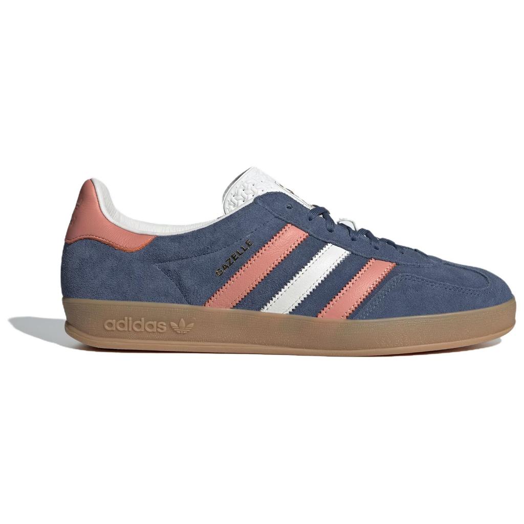 adidas Gazelle Indoor Zila Mirgojoša Brīnuma Māla Unisex Sporta Apavi Smilšu-Slāņu IG1640