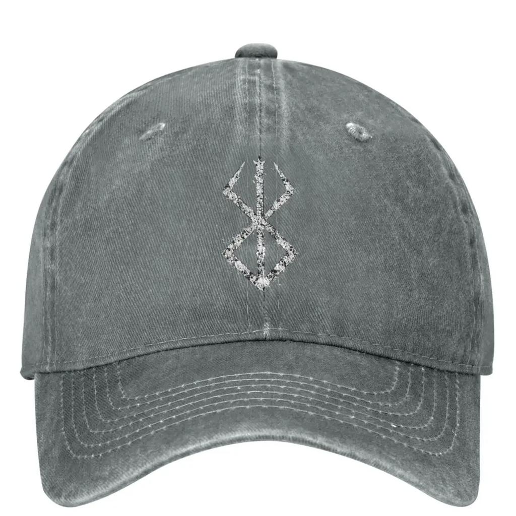 2025 New Fashion Baseball Cap Berserks Symbol Baseball Cap Anime Hiking Fishing Y2k Cool Hip Hop Dad Hats Unisex
