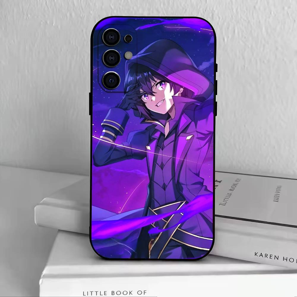 E- Eminence In Shadow Anime Phone Case Black Silicone Soft For Samsung S25,S24,S21,S22,S23,S30,Ultra,S20,Plus,Fe,Lite