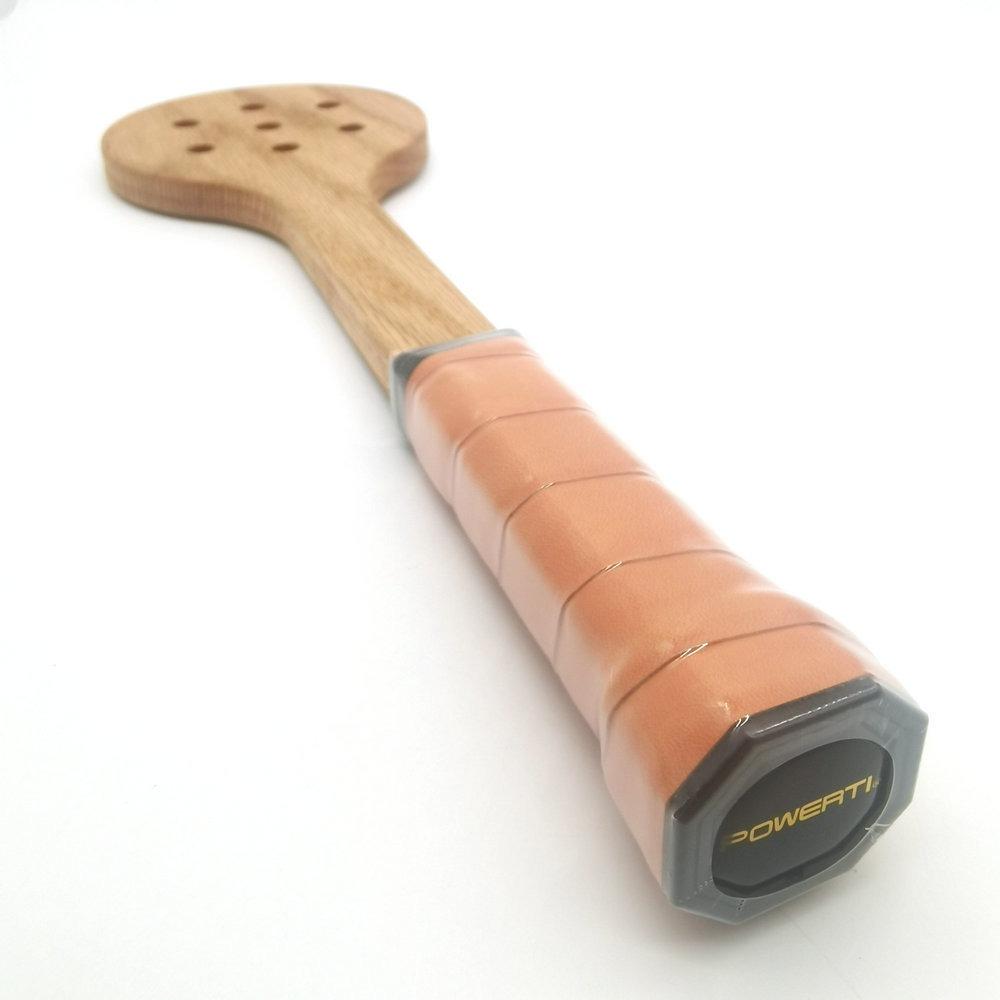 Wood Wooden Tennis Racket Lightweight Training Racket Padel Training Paddle  Beginner Practice