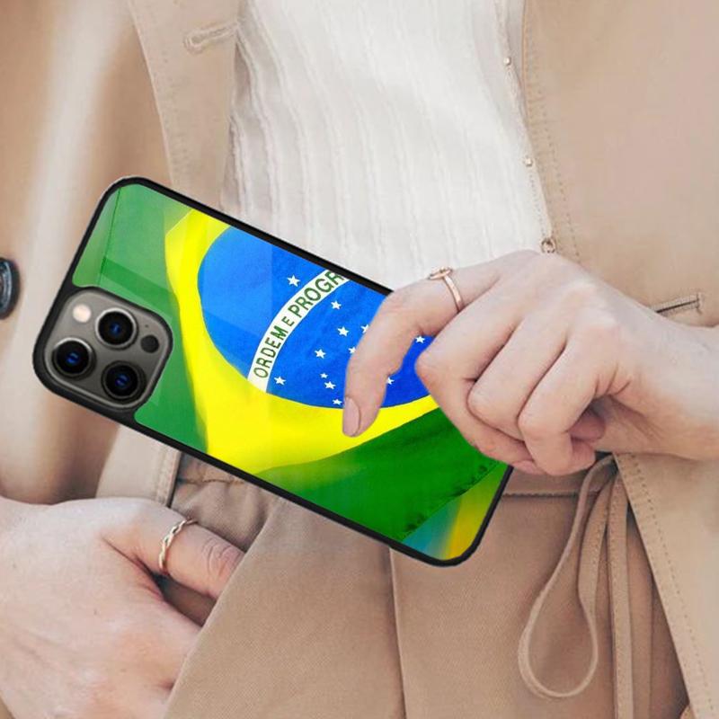 

Brazil Passport Flag Magnetic Phone Case For APPLE iPhone 17 Air 16 14 13 12 Pro Max 15 Plus Wireless Charge With MagSafe Cover iPhone 14