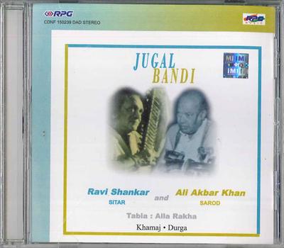 CD RAVI SHANKAR & ALL AKBAR KHAN - Jugal Bandi CDNF15239 RPG Non Japan World Music Used