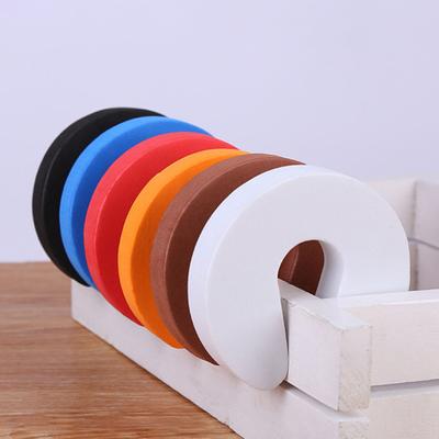 4Pcs Household Door Buffer High Elasticity Not Easy To Fall Home Improvement Protection Safe Stopper for Protecting Children