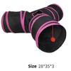 Hot Foldable Cat Tunnel Tube Interactive Fun Kitty Training Toy Boredom Buster for Puppy Kitten Pet Supplies Cat Accessory