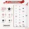 KatchOn, Rose Gold 30th Birthday Decorations - 9 String Hanging Garland, 6 Feet | No DIY 30 Years Party Hanging Streamer | Dirty 30 Birthday
