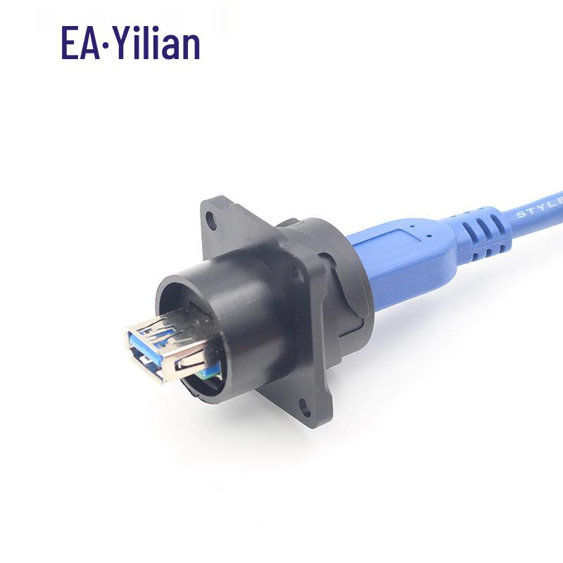SP24 USB 3.0 Waterproof Nylon Vehicle Connector IP68