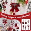 Christmas Bell Decoration Pendant Christmas Plush Bell Showcase Christmas Tree Decoration Pendant