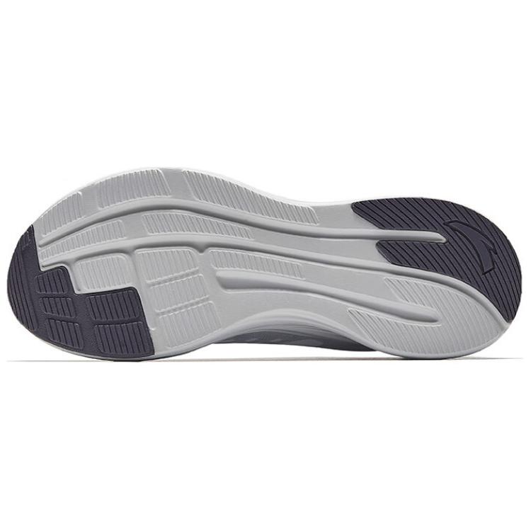 Anta Comfortable Versatile Breathable Rebound Lightweight Low-Top Casual Running Shoes Women sneaker Gray 122525523-3
