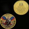 Armored Warrior Commemorative Coin, Saint Michael, Archangel, Guardian, Gold Coin, Red Winged Warrior, Shield Silver Coin
