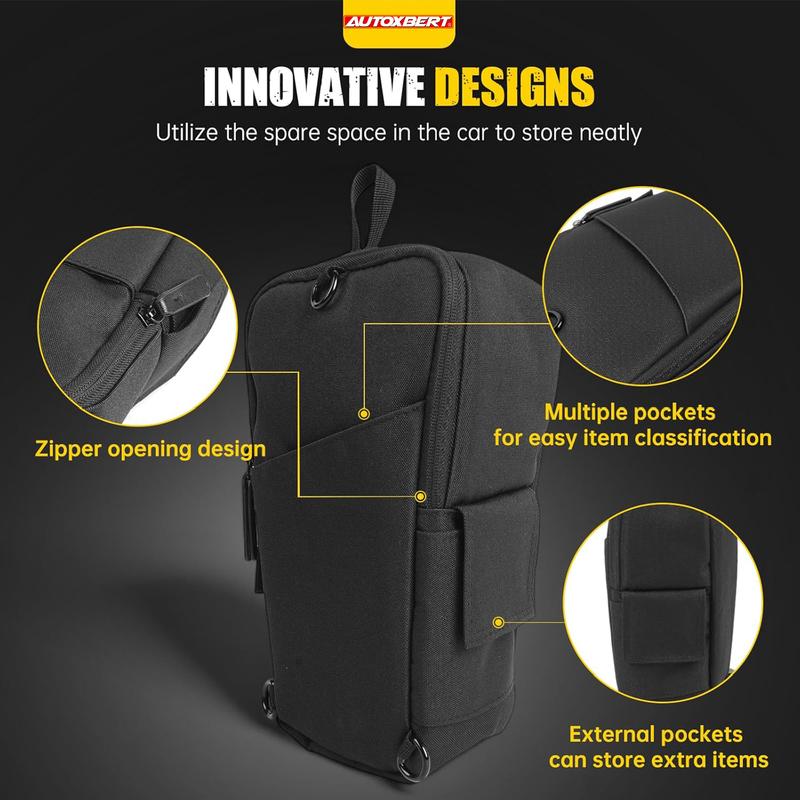 Pro Subaru Forester SK -2024 Organizér do kufru s více kapsami Taška na vybavení pro kempování v autě Batoh a držák do přihrádky v kufru SUV