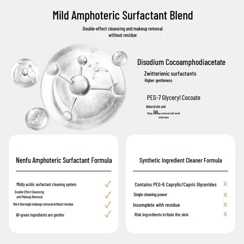 NENFU Folic Acid 3-in-1 Makeup Remover