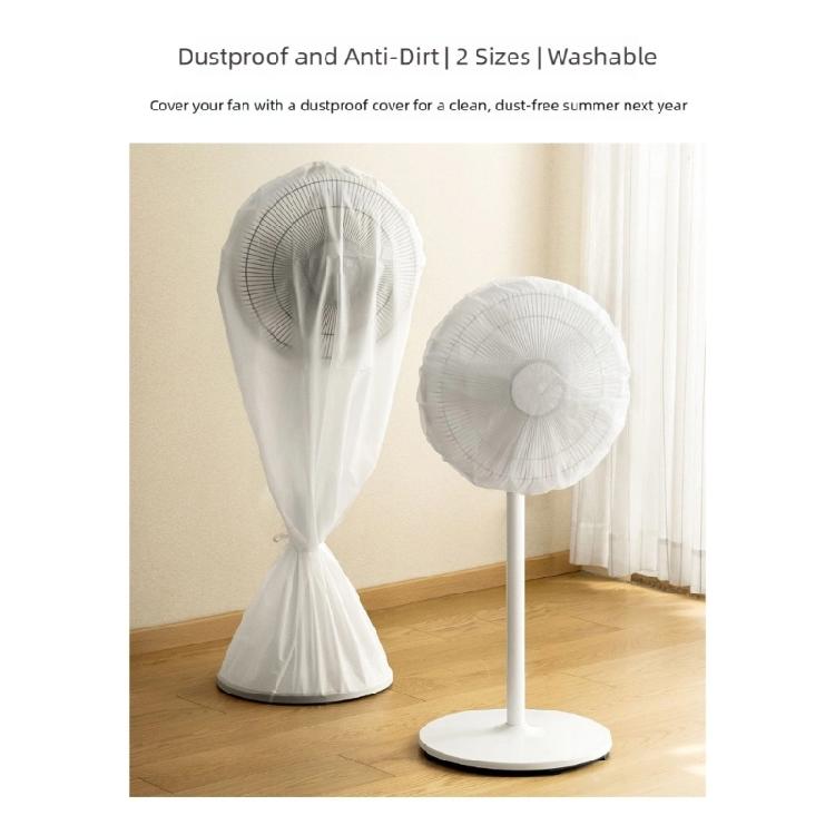 Dust Cover For Fan Breathable Mesh Universals Fit Protects Against Dust Dirt Hair Foldable For Easy Storage Solution