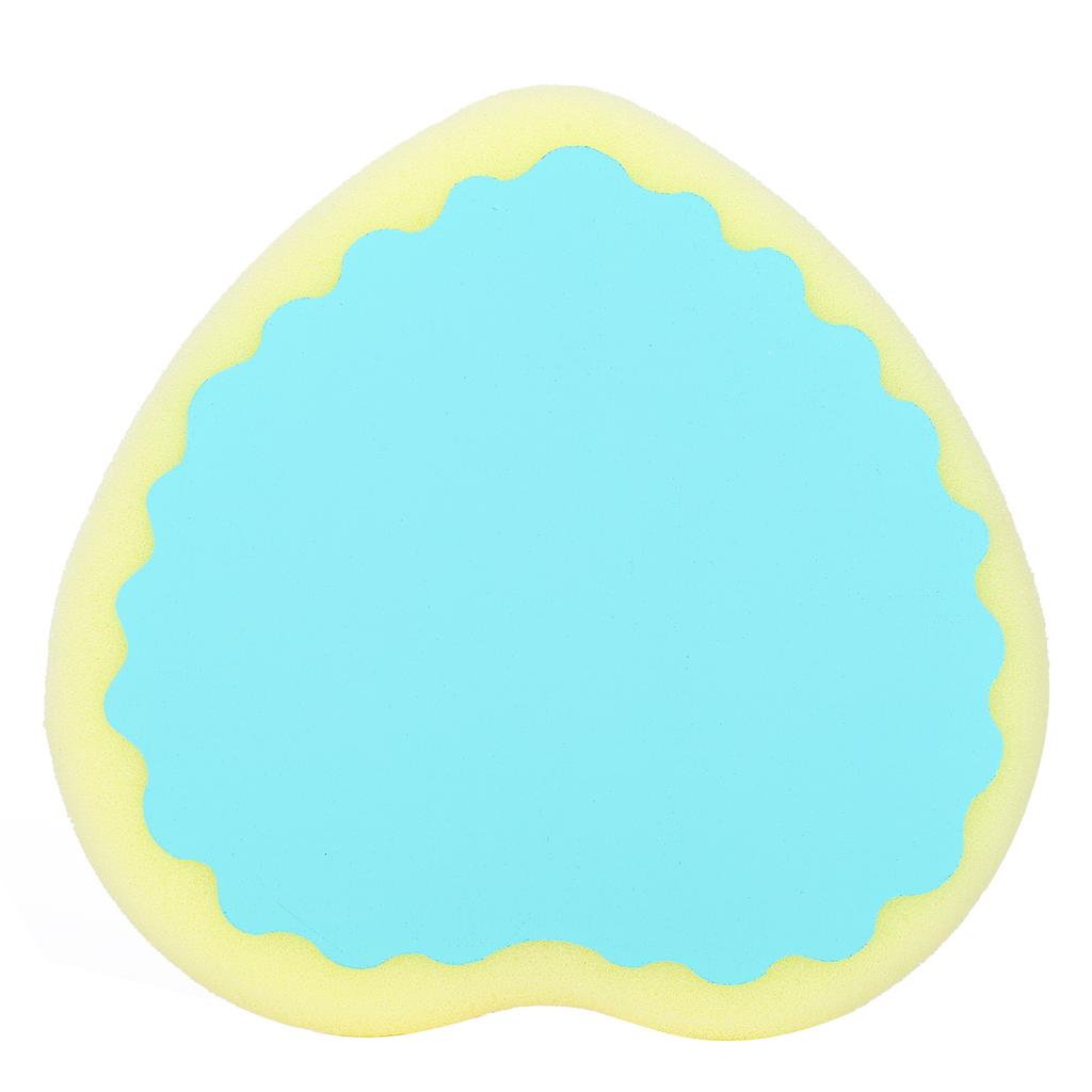 Waxing Polishing Buffing Sponge Soft Heart Shaped Women Hair Removal Pad Depilatory Sponge