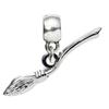 Harry Potter Nimbus 2000 Broomstick Charm Silver