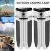 LED Solar Lantern Emergency Light Outdoor Trefoil Tent Light Mobile Power for Charging USB Rechargeable Camping Light