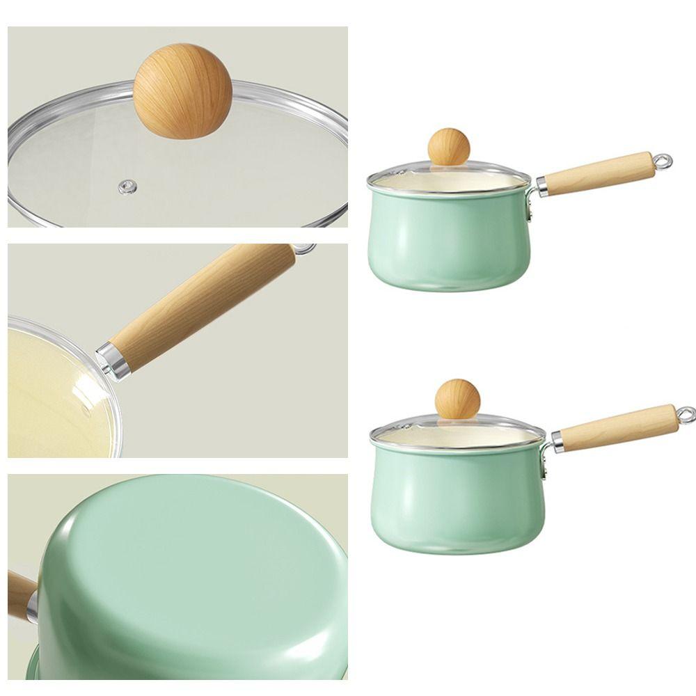 14/16cm Non Stick Pan Cooking Baby Food Pot Multi Purpose Milk Pot  Small Family
