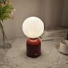 Nordic LED Table Lamp Rechargeable Touch Switch Stepless Dimming Night Light For Bedroom Bedside Desk Decoration Table Lights