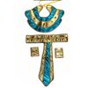 Ägyptisches Königinnen Kostüm Set Mit Handgefertigten Polyester Accessoires Für Halloween Cosplay Erwachsene
