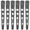 6pcs Professional Duckbill Hair Clip Portable Hair Salon DIY Sectioning Clips Styling ToolWhite