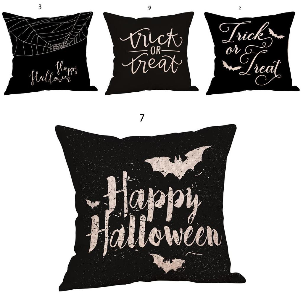 Luxurious Halloween Pillow Cover Fall Decor Pillow Case For Sofa And Waist Cushion
